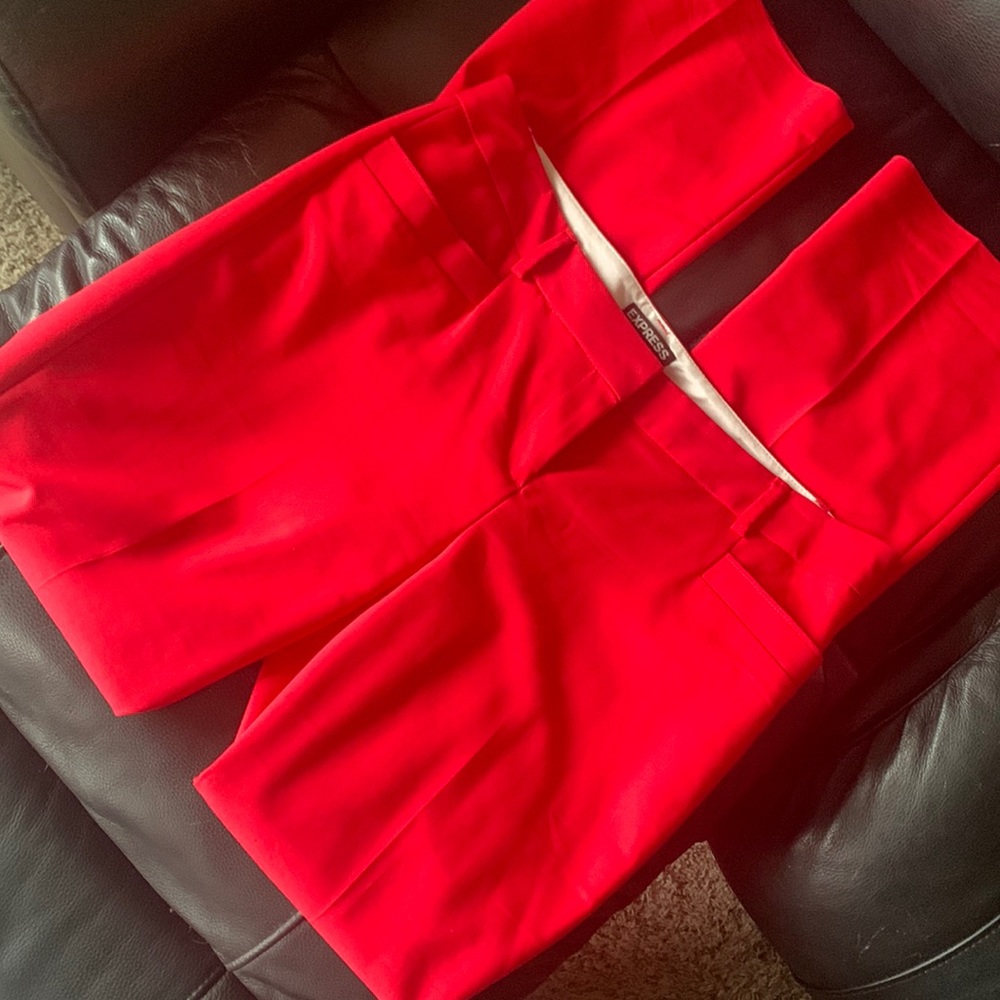 EUC red Express dress pants size 8R